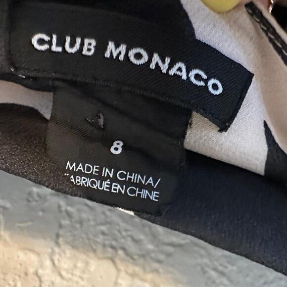 100% Silk Club Monaco Ruffle Tiered Mini Skirt – Size 8 - Picture 3 of 4